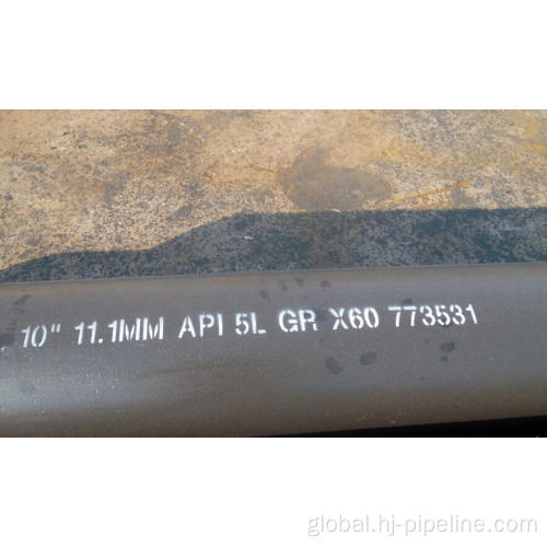 China API 5L GR X60 SMLS pipes Supplier